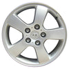 16x6.5 inch Hyundai Tucson rim ALY070713. Silver OEMwheels.forsale 529102E300, 529102E320, 529102E330, 529102E370