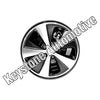 17x6.5 inch Hyundai Sonata rim ALY070810. Machined OEMwheels.forsale 529104R250, 529104R210