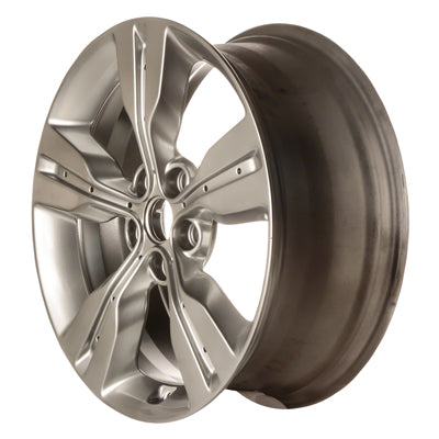 18x7.5 inch Hyundai Veloster rim ALY070813. Hypersilver OEMwheels.forsale 529052V250EB, 529052V250