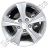 16x6.5 inch Hyundai Elantra rim ALY070835. Silver OEMwheels.forsale 529103X450, 