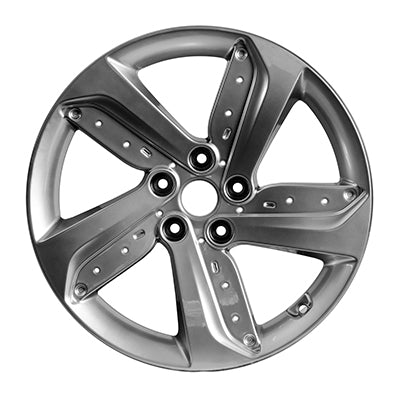 18x7.5 inch Hyundai Veloster rim ALY070844. Hypersilver OEMwheels.forsale 529052V350, 529052V300