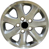 15x6 inch Kia Sedona rim ALY074575. Silver OEMwheels.forsale K9965C36050       