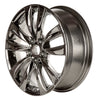 18x7 inch Kia Sorento rim ALY074633. Chrome OEMwheels.forsale 529101U385, 529102P185