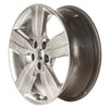 18x7 inch Kia Sorento rim ALY074664. Hypersilver OEMwheels.forsale 529101U185