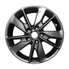 16x6.5 inch Kia Optima rim ALY074729. Silver OEMwheels.forsale 52910D5130, 52910D4130, 52910D5110