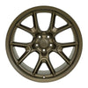 Front view of a 20x9 Bronze wheel replacement for Dodge Charger replica rim 9511066